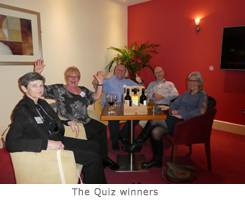 Victorious quiz team